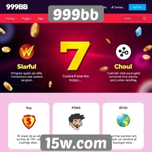 Análise das funcionalidades do site de jogos 999bb